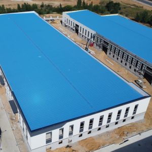 H Beam Steel Structure Warehouse Q235B Q355B 50 Years Life