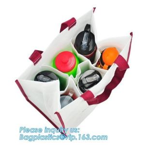 wholesale custom printed logo gift non woven bag/handle shipping bag for clothes