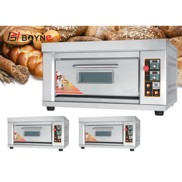 One Deck One Tray Baking Oven Stainless Steel Gas Kitchen Equipment