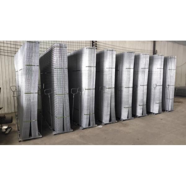 Buy 4" Openning Black Galvanized Welded Wire Mesh Panel  Non Rusting at wholesale prices