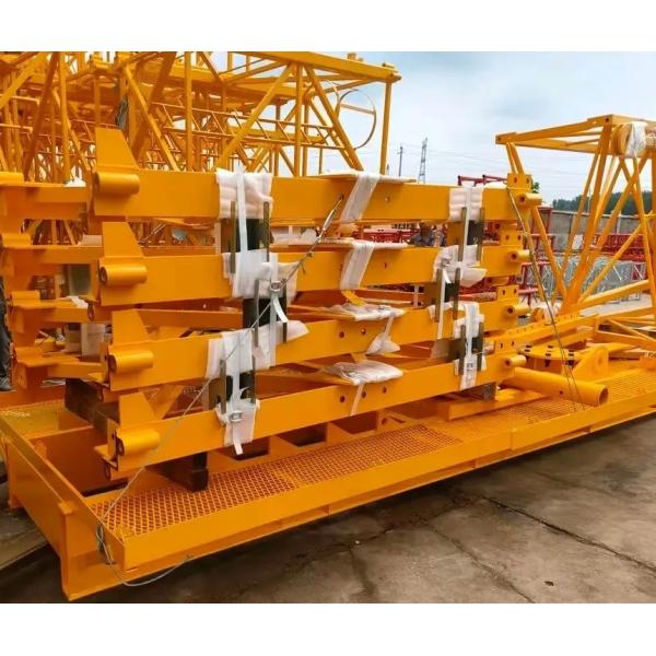 Buy Second-Hand Zoomlion Wa6515-8b Construction Flat Head Tower Crane at wholesale prices