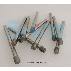 ID Grinding CBN Mounted Points 1A1W Electroplated Diamond Tools