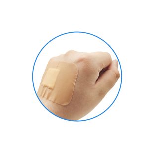 PE Band-Aid 76*51mm Large Package, Waterproof, Suitable for Arms, Knees, First