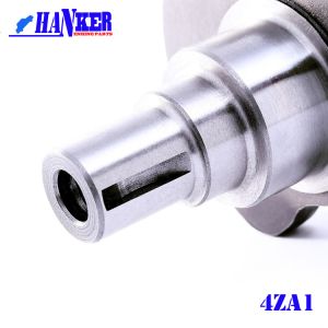 Isuzu 4ZA1 Diesel Engine Crankshaft / Casting Crankshaft With Stock