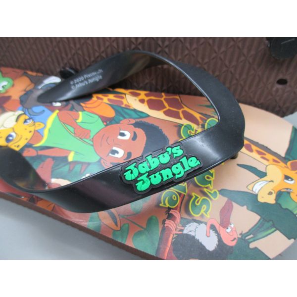 OEM PE EVA Kids Character Flip Flops Sandals Open Toe Style Anti Slip Design
