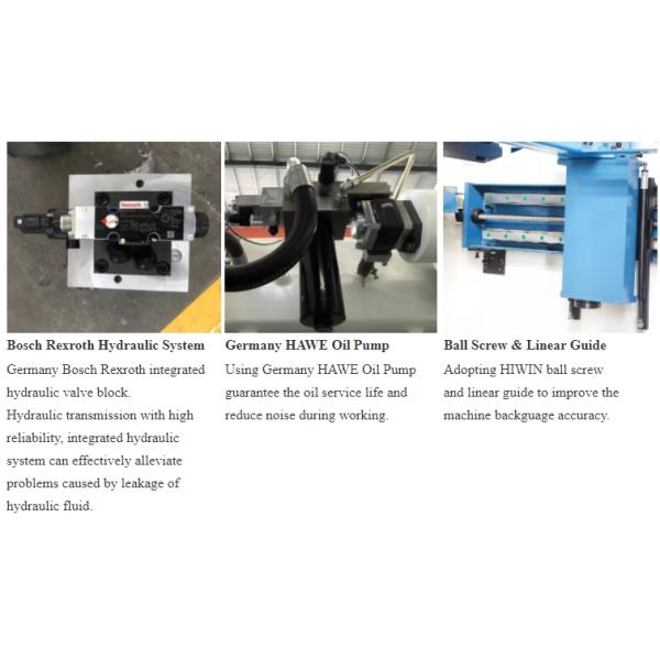 40 Ton Small Hydraulic Press Brake With DA66T 8+1 Axes