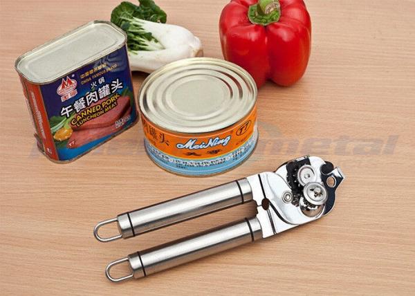 Household Stainless Steel Kitchen Tools , Stainless Steel Can Opener Manual