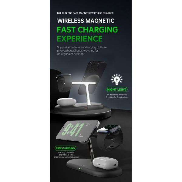 Magnetic Induction Phone Fast Charging Transmission distance Charging distance ≤ 8mm