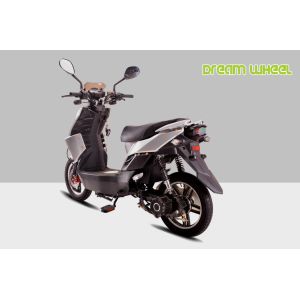 Electric Moped Pedal Assisted Electric Scooter 250W Gear Motor Disc Brake 48V