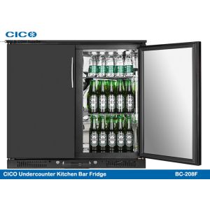 Alfresco 208L Volumn Beer Cooler Refrigerator Low E Glass With LED Display