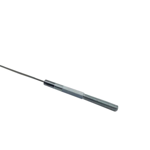 Galvanized 1.5MM Wire Rope With Zinc Head For Hanging Structure