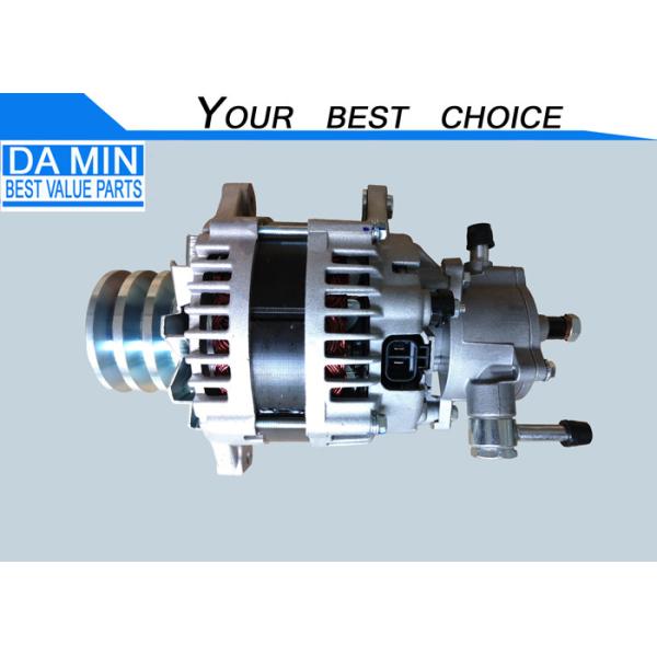 Buy 24V 80A Generator 8973515741 Engine 4HF1 4HG1 4HJ1 With Vacuum Pump 2 Pins Plug Aluminum Body Parts at wholesale prices