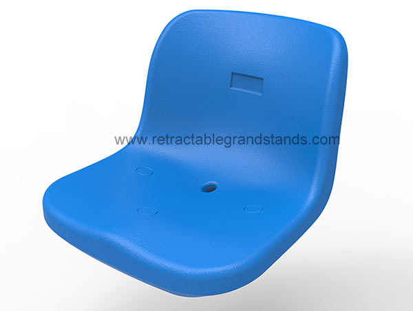 Indoor And Outdoor Fixed Plastic Bucket Stadium Chair For Multi Purposed Sport Hall