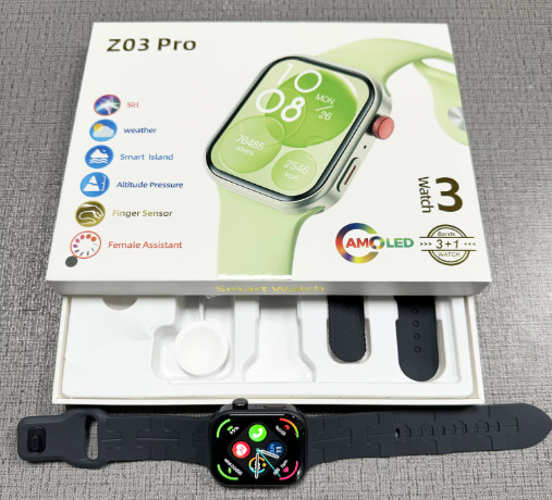 Z03Pro Rugged Outdoor Smart Watches Heart Rate Fitness Tracker Health Monitoring