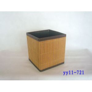 Quality folding bamboo storage basket for sale