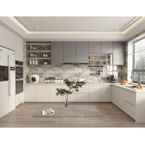Custom Finish Modern Kitchen Cabinets Small Furniture