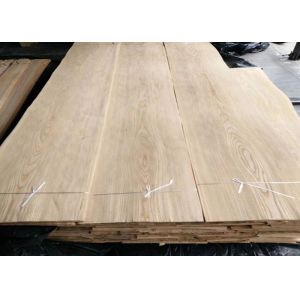 China Environmental Natural Crown Cut Elm Wood Veneer Sheet With 0.5mm Thickness on sale