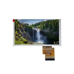 400nits TFT LCD Screens 800x480 Resolution 6.2 Inch Display With TTL Interface