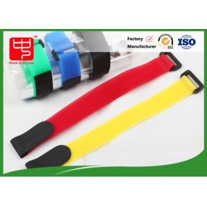150 * 20mm Heavy Duty , Velco Cable Ties With Buckle