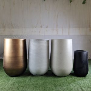 Effortlessly Elevate Your Plant Display With Fiber Clay Planters