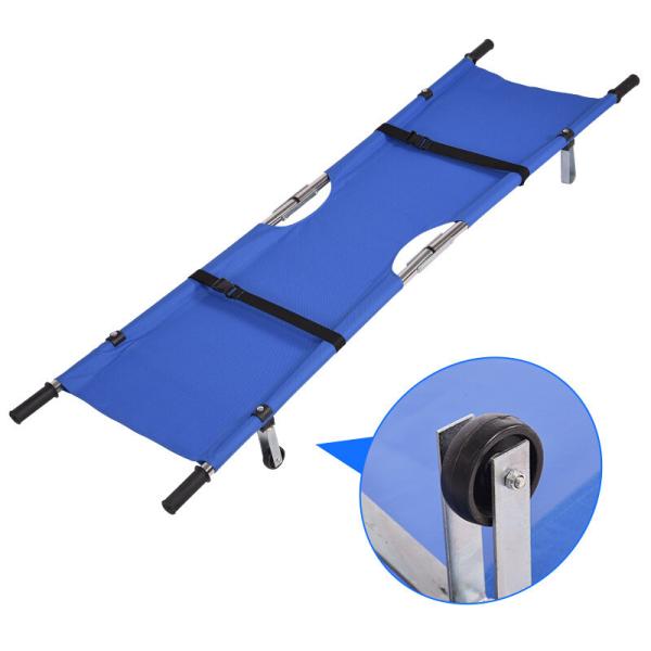 Buy Wholesale Aluminum Emergency Two-Folding Stretcher For Hospital  Used at wholesale prices