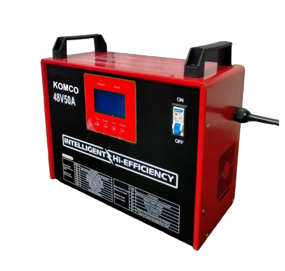 Buy Forklift Battery Chargers 380V Input Voltage Equalizing Charge with Online Timer and Fully Charging Function at wholesale prices