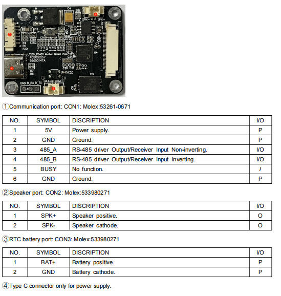 2.8-inch 480x640 Resolution RS232 Interface LCD Display Module with UART Board
