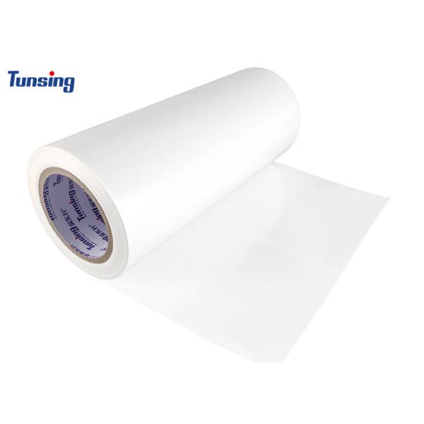 Buy 0.55 Mm Tpu Hot Melt Adhesive Film Soft Polyurethane For Blended Fabrics at wholesale prices