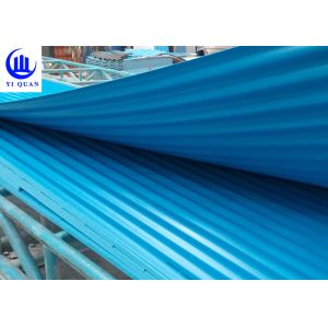 1130mm Multi Layer Corrugated Plastic Spanish Roof Tile For Garages Pergolas