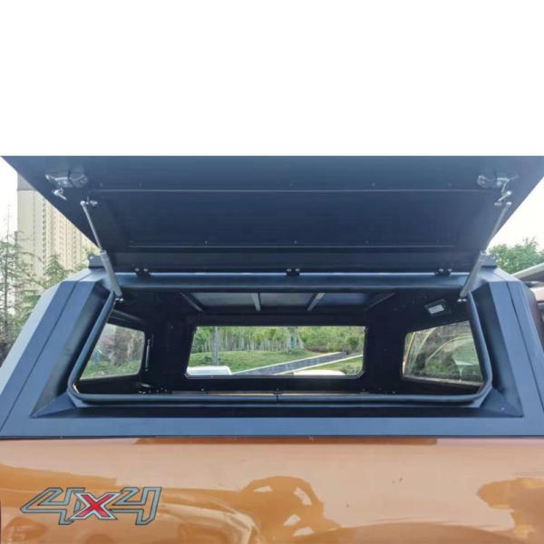 Black Steel Auto Car Truck Tonneau Covers Ford Ranger Toyota Hilux