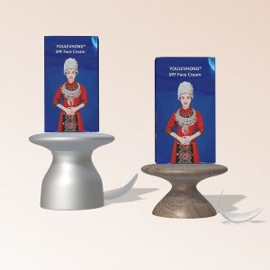 Broad Spectrum SPF 50 Lightweight Face Cream with Light Floral Scent for Anti