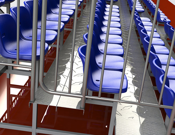 Multi Layer Portable Outdoor Bleachers