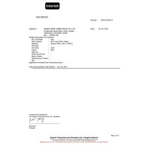 Hangzhou Olay Furniture Co., Ltd. Certifications