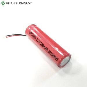 3.2Volt 500mAh Li Ion Battery HFC1450 Lithium Iron Phosphate Battery Anti
