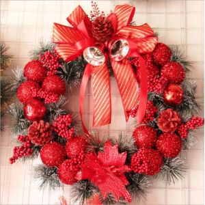 50CM Decorated Christmas Wreaths