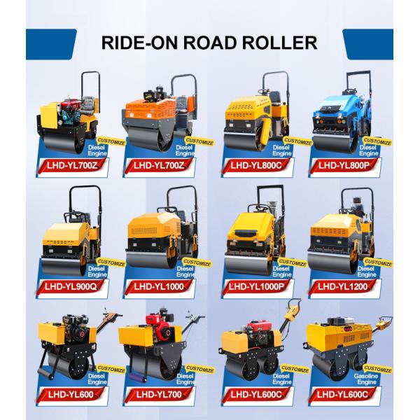 High Quality 6000kg Hydraulic Vibratory Asphalt Compactor Machine 6Ton Road Roller for Sale