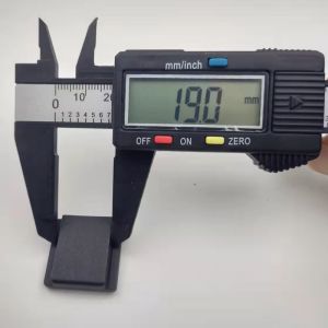 19mmx23mm Suitcase Buckle Black Plastic Buckle For Backpack