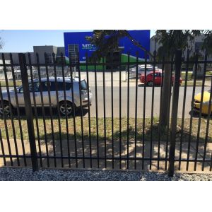 Australia Standard Four Welds Crimped Spear Top Fence with ISO 9001Certification