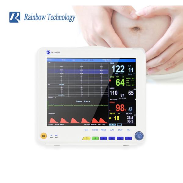 12.1 Inch Maternal Fetal Monitor For Pregnant Built In Rechargeable Lithium