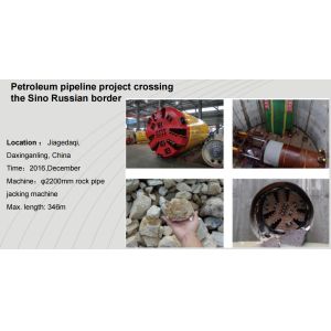 Quality rock pipe jacking machine, microtunnelling machine, micro tunnelling machine for sale