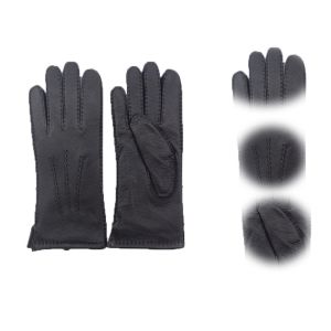 China Ladies Classic Style Hand Sewing Deer Skin Leather Nappa Gloves on sale