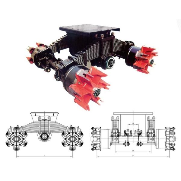 Buy Six Spoke High Bogie Series suspension at wholesale prices