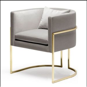 Nordic Studio Negotiation Wrought Iron Furniture Sofa Set