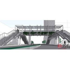 Eco Friendly Custom Steel Bridge Galvanized Steel Bridge Construction Sustainabl