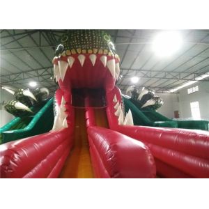 Amusement Park Commercial Inflatable Slide Playground Economical Exciting