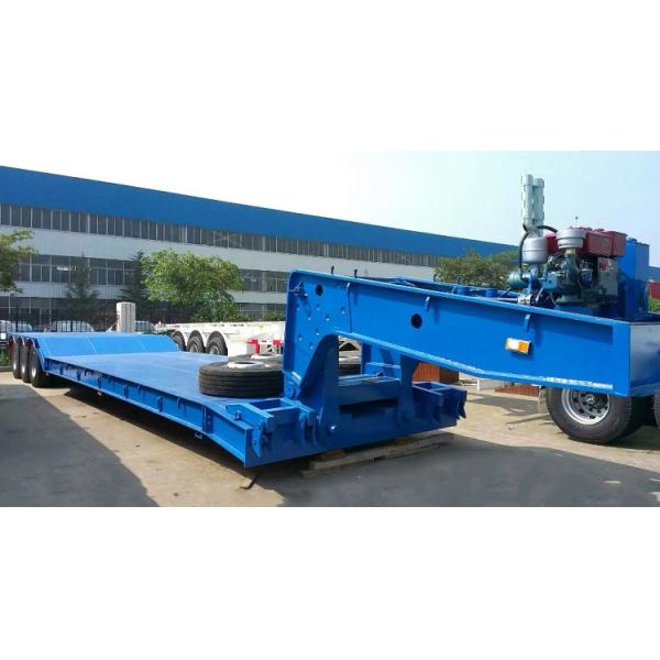 80 Ton Removable Gooseneck Lowboy Trailer for Sale-CIMC Trailer