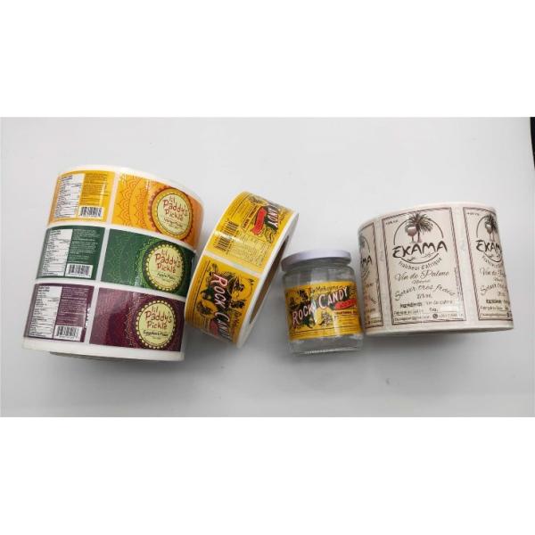 Buy 24H Service Self Adhesive 20mm Round Private Cosmetic Label Stickers at wholesale prices