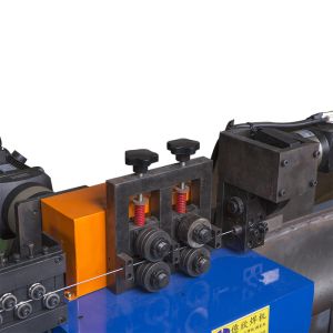 2022 Wire Mesh Double Servo Steel Bar Straightener with Medium Speed Servo