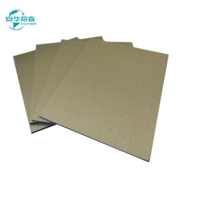 ISO 14001 Compliant Gloss Aluminum Composite Panels 4x8