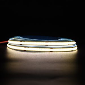 Flexible COB LED Strip Light - 24V, 320 LEDs, 3000K Color Temperature, 8mm Width